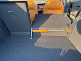 シートを倒すと、さらにお荷物を載せられます。