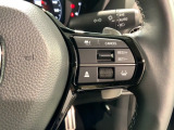 クルーズコントロールを装備しています。高速道路などで一定の速度で走ってくれるので運転が楽ですよ!速度を設定できますので、スピードの出しすぎにも注意できます。