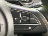 【アダプティブクルーズコントロール】高速道路での長距離走行が楽に!!自動で速度を保つクルーズコントロールが、衝突軽減システムと連携し、前方の車両を感知して車間を保つように速度調節してくれます!!