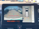 【 全方位カメラ 】上から見下ろしたように駐車が可能です。安心して縦列駐車も可能です♪