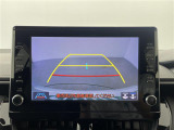 【バックモニター】後ろのカメラの映像がモニターに映し出されるので、後方の見えない死角や、障害物との距離感などもしっかり安全確認することができます!