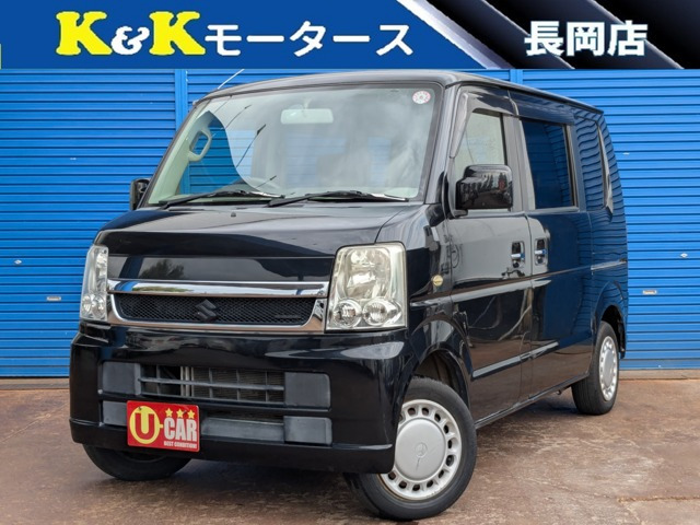 エブリイワゴン JP 4WD 社外ナビ TV キーレス シートヒーター