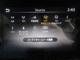 ■地デジTV/AM/FM/交通情報/USB1(タイプC)/USB2(タイプA)/Bluetoothオーディオ/Apple-CarPlay/HDMI。様々なソースでお楽しみいただけます。