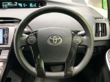 【ステアリングスイッチ】運転中、前方から目線をそらすことなく、オーディオ等の操作が可能な便利機能!安心&快適なドライブを演出してくれます♪