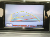 バックガイドカメラ付きで車庫入れもらくらくです。