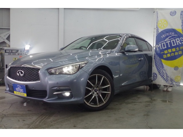 スカイライン3.5 350GT FOUR ハイブリッド タイプP4WD/自社分割/ワンオーナー/エマージェンシ