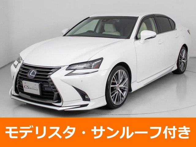 GS300h I パッケージ後期型 サンルーフ本革 全画面ナビ