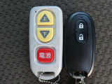 車いす電動ウインチのリモコン&インテリジェントキーです。