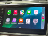 ●Apple Car Play:スマホとの有線接続で、ナビ・オーディオ再生などスマホのアプリ機能が画面でも使える便利機能です!