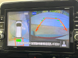 【アラウンドビューモニター】専用のカメラにより、上から見下ろしたような視点で360度クルマの周囲を確認することができます☆死角部分も確認しやすく、狭い場所での切り返しや駐車もスムーズに行えます。