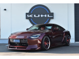 即納車両入庫いたしました!最新モデルの日産RZ34になります!KUHLワイドフェンダー・フロント・サイド・リア4点を装着した車両になっております!!!