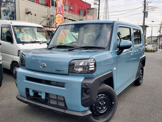 タフトX 4WD届出済未使用車 衝突軽減ブレーキ バックカ
