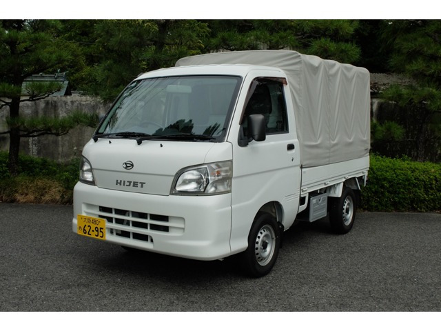 ハイゼットトラックエアコン パワステ スペシャル 4WDオプション幌付