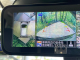 【アラウンドビューモニター】専用のカメラにより、上から見下ろしたような視点で360度クルマの周囲を確認することができます☆死角部分も確認しやすく、狭い場所での切り返しや駐車もスムーズに行えます。