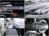 LEDヘッドライトはハイビームアシスト機能、オートライト(感度調整可能)付で夜間の安全をサポートします