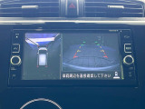 【アラウンドビューモニター】専用のカメラにより、上から見下ろしたような視点で360度クルマの周囲を確認することができます☆死角部分も確認しやすく、狭い場所での切り返しや駐車もスムーズに行えます。