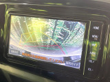 【バックカメラ】駐車時に後方がリアルタイム映像で確認できます。大型商業施設や立体駐車場での駐車時や、夜間のバック時に大活躍!運転スキルに関わらず、今や必須となった装備のひとつです!