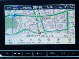 大画面のメーカー純正メモリナビが装備されております♪