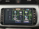 ナビオーディオメニューです!ナビ機能だけでなく、Bluetooth・AM/FMラジオ・テレビ・CDなど豊富な機能付きであなたのドライブを快適にサポートしてくれます!