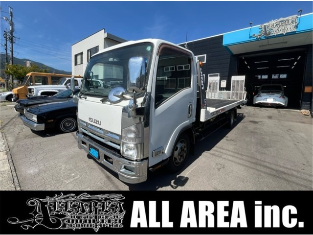 エルフ 車載車 車両積載車 M/T メッキバンパー