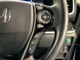 クルーズコントロールを装備しています。高速道路などで一定の速度で走ってくれるので運転が楽ですよ!速度を設定できますので、スピードの出しすぎにも注意できます。
