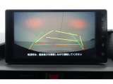 ★更にバックガイドモニターも付いております、ステアリングと連動してガイドラインでも教えてくれますので車庫入れも安心です!「狭い場所や見づらい場所での車庫入れが苦手!」って方に嬉しい装備です♪