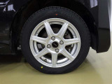 装着タイヤ(155/65R14)Aftermarketアルミホイール付き夏タイヤ