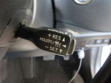 クルーズコントロール付きですアクセル操作をしなくても車が設定した速度を自動で保ってくれます。