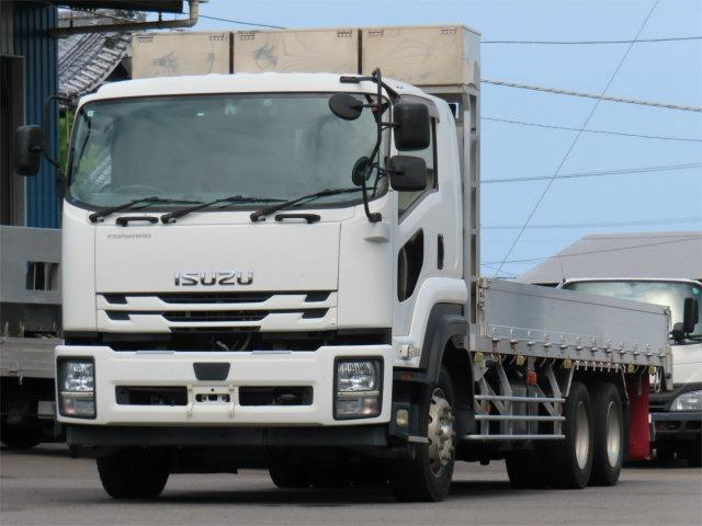 フォワード  10.6t 増トンワイド 低床2デフ アルミ平 内寸-長651x幅235x高40