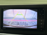 【バックカメラ】駐車時に後方がリアルタイム映像で確認できます。大型商業施設や立体駐車場での駐車時や、夜間のバック時に大活躍!運転スキルに関わらず、今や必須となった装備のひとつです!