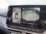 360度廻りを見渡せるアラウンドビューモニター搭載です。