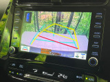 【バックカメラ】駐車時に後方がリアルタイム映像で確認できます。大型商業施設や立体駐車場での駐車時や、夜間のバック時に大活躍!運転スキルに関わらず、今や必須となった装備のひとつです!