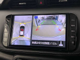 【全周囲カメラ】車両周囲の障害物の位置をモニターでチェックすることができます☆運転中や駐車時などの周囲の安全をサポートしてくれます☆