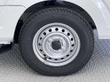 純正スチールホイールです。