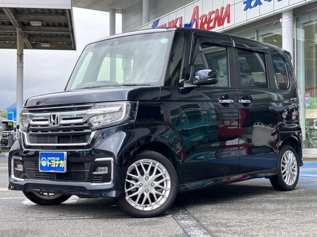N-BOXカスタムL ターボ 4WDホンダセンシング 純正8インチナビ フルセ