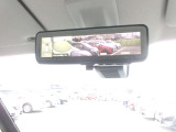 スマートルームミラー☆後ろに人や大きな荷物があってもハッキリと後ろが見えて安心です。