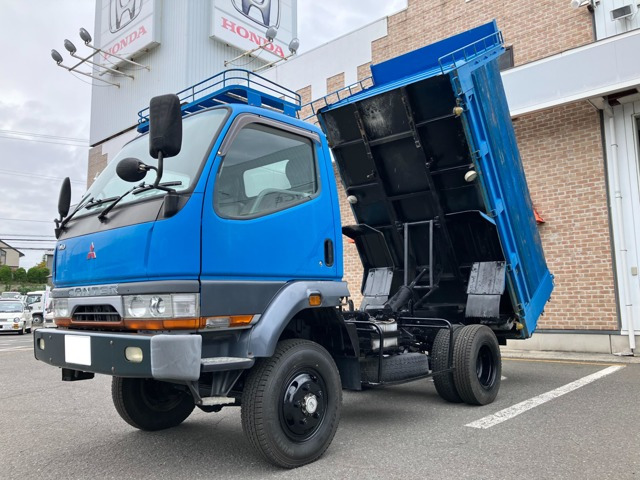 キャンター ダンプ 2トン ディーゼル ダンプ高床 4WD