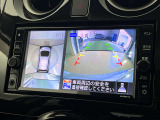 駐車時に周りの様子が見えるアラウンドビューモニター付きですので駐車時も安心ですよ