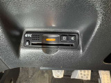 ETC車載機は内蔵タイプでスッキリしています