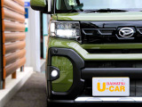 消費電力の少ないLEDヘッドランプを採用。柔らかな自然光に近い光質で夜間運転の安全をサポートします。
