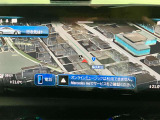 大きな画面でタッチパネル。見やすいナビです