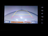 バックガイドモニターで搭載で、駐車場もラクラク安心!
