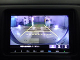 バックカメラの画像です。ガイドラインがスムースな車庫入れをサポートいたします!車庫入れの安心感がアップしますね☆