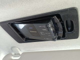 運転席サンバイザー裏にETC収納