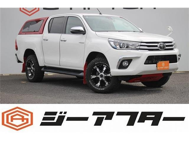 ハイラックス 2.4 Z ディーゼル 4WD キャノピー TRDマッドガード AftermarketAW 純正ナ