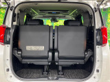 普段のお買い物や通勤、送迎等に十分な荷室スペースを確保しております。セカンドシートを倒すと、大きな荷物の積載も可能です♪