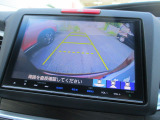 リアカメラで車庫入れ等をアシスト。