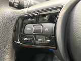 【ステアリングスイッチ】運転中、前方から目線をそらすことなく、オーディオ等の操作が可能な便利機能!安心&快適なドライブを演出してくれます♪