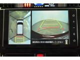 専用のカメラにより、上から見下ろしたような視点で360度クルマの周囲を確認することができます☆縦列駐車や幅寄せ時に活躍してくれます