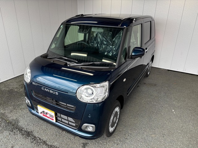 ムーヴキャンバスセオリー G 4WD届出済未使用車 クリアランスソナー